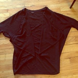 Great oversized shirt sleeved cardigan!!!