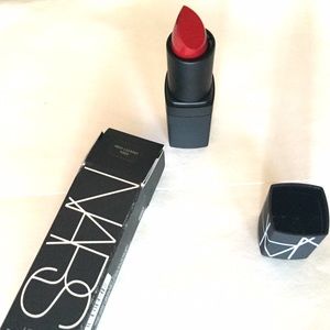 Red lizard satin lipstick