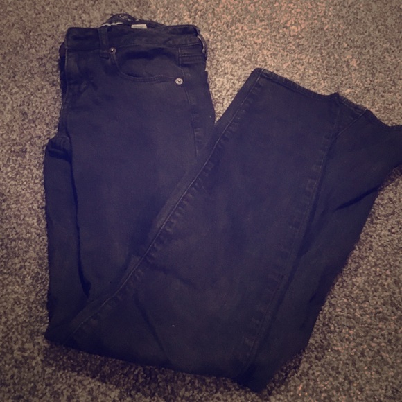Black American eagle skinny jeans