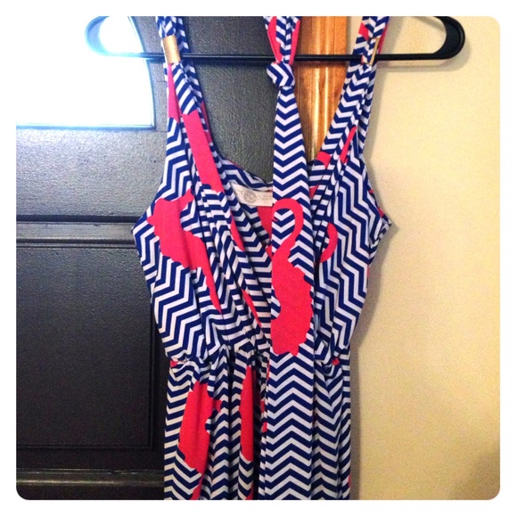 Floor length Tracy Negoshian dress