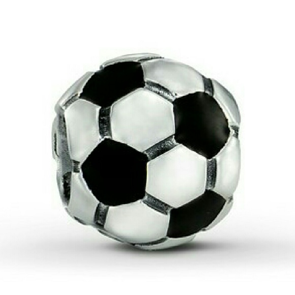 Jewelry - Sterling Silver Charm Soccer Ball for Bracelet 925 Jewelry - Sterling Silver Charm Soccer Ball for Bracelet 925