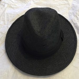 Straw Panama-Fedora Hat