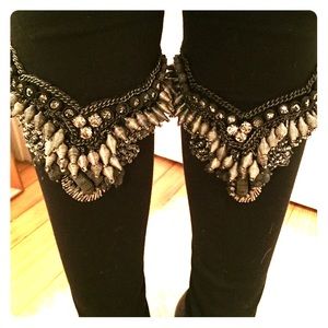 Alexis beaded leggings