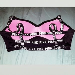VS PINK cage back bra