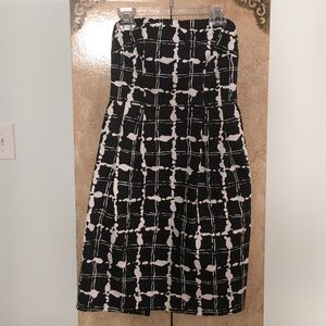 Express Size 0 strapless dress