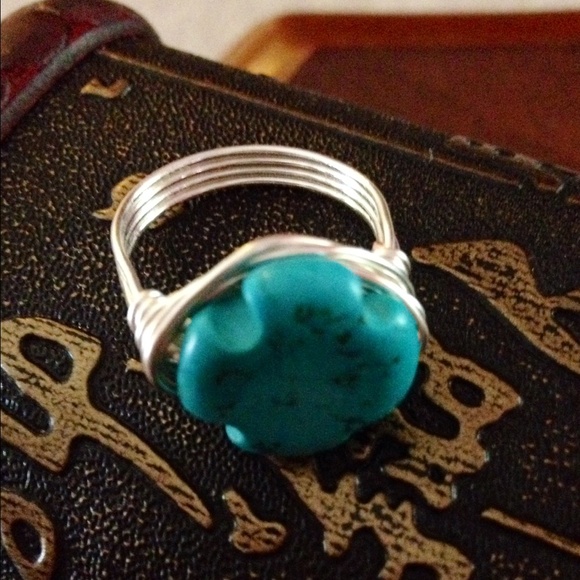 Turquoise Wrap Ring - Picture 2 of 2