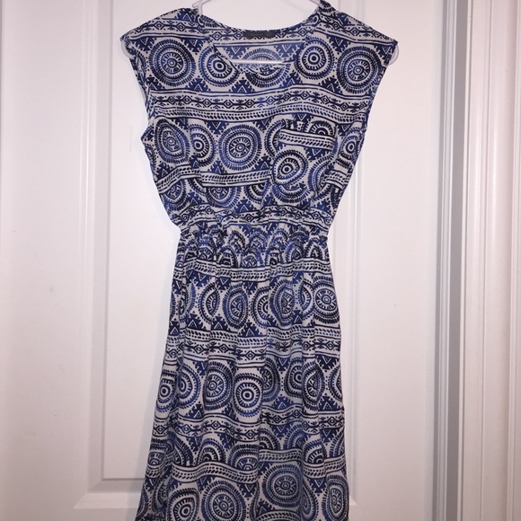 Blue summer dress
