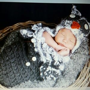 Owl Cocoon photo prop