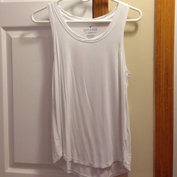 American Eagle white "Soft & Sexy" tank