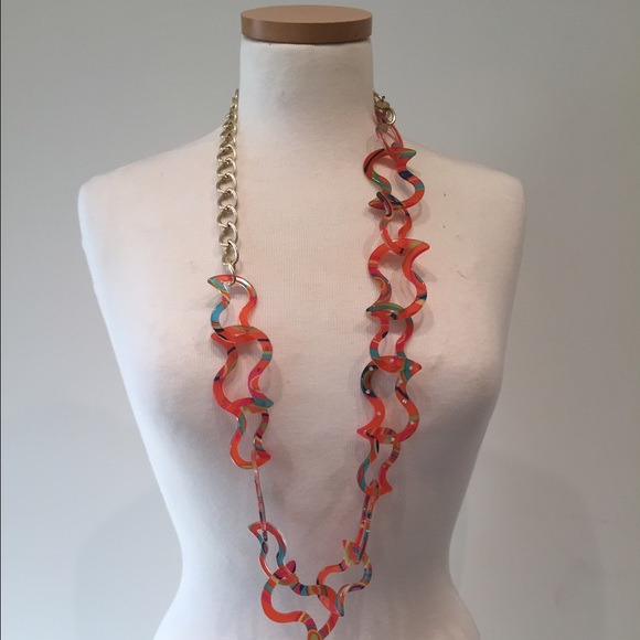 Colorful Link Necklace