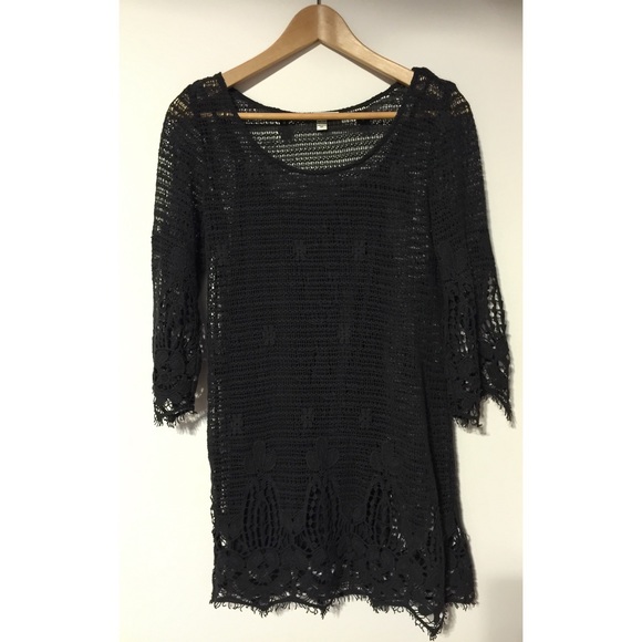 American Eagle dark gray dress