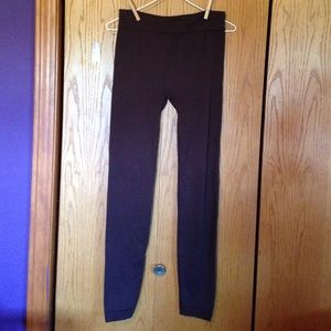 Fleece lined leggings