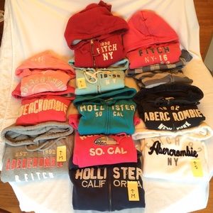 MASSIVE Abercrombie and Hollister Bundle!
