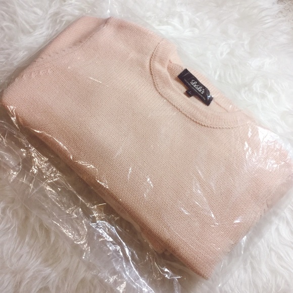 *SOLD* Pale Blush Sweaterdress - Picture 2 of 2