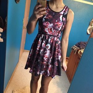 Floral skater dress