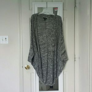 Salt & Pepper Over Size Cardigan