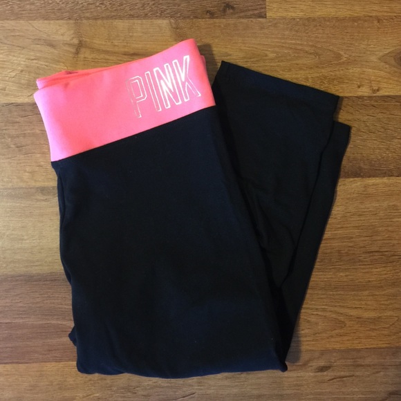 Pink yoga Capri