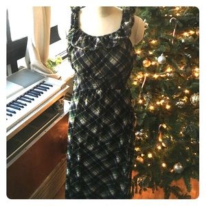 Amazing Plaid Maxi Dress