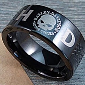Black Harley Davidson band