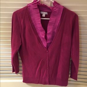 One piece ruffle blouse