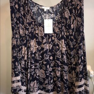 Blu Pepper Plus Sized Blouse