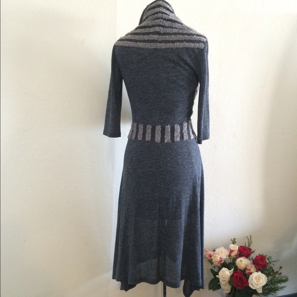 SOLD❤️HP❤️Funky Joseph Ribkoff Handkerchief Hem - Picture 4 of 4