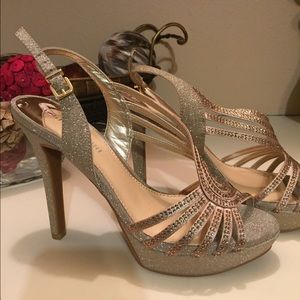 Gold Heels; Size 6.5