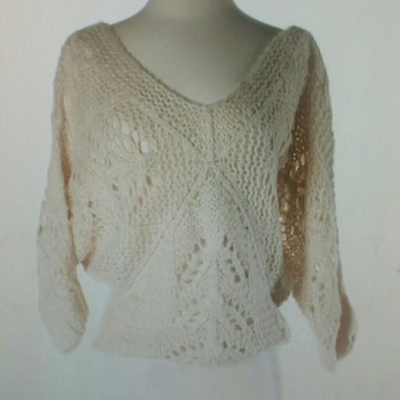Beige sexy sweater