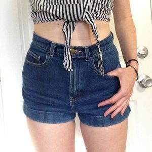 AMERICAN APPAREL Size 25/Small High Waisted Shorts
