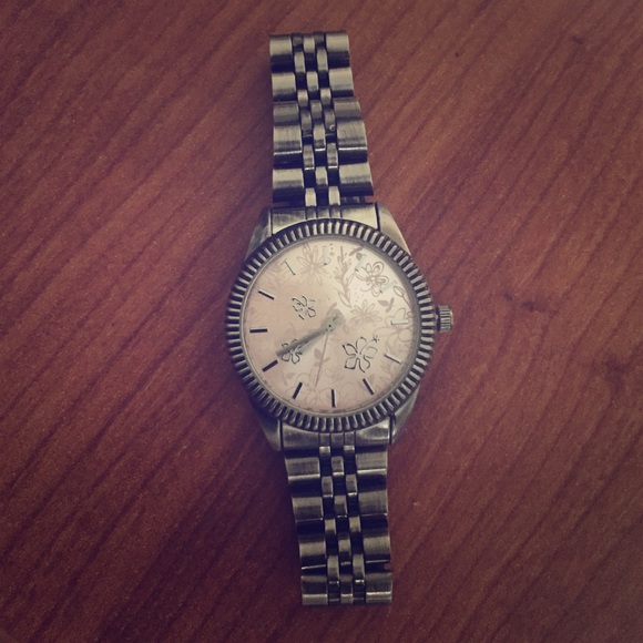 Francesca's silver linked watch