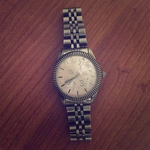 Francesca's silver linked watch
