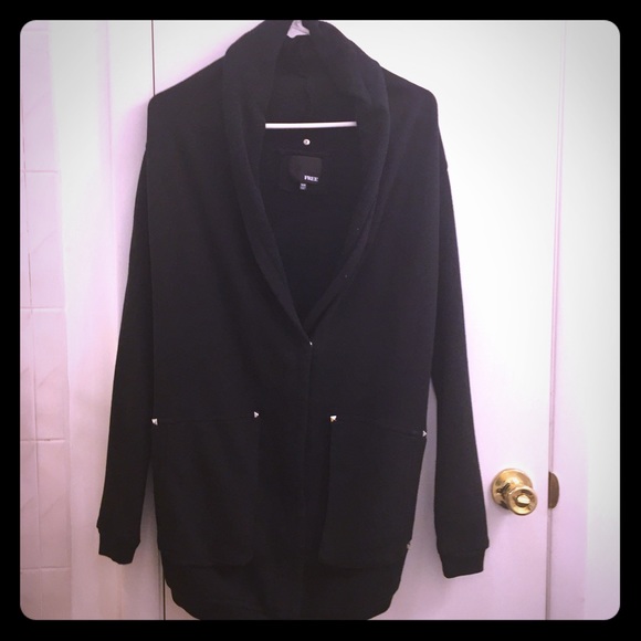 Aritzia Wilfred Free tunic fleece zip-up, NWOT