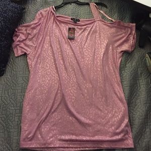 Torrid brand pink cheetah print shirt plus size 1