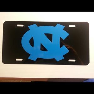 UNC Front License Plate