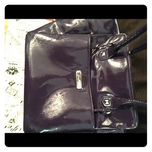Grace Adele purple purse