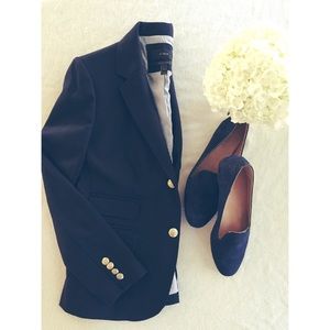 J. Crew Schoolboy Blazer in Navy