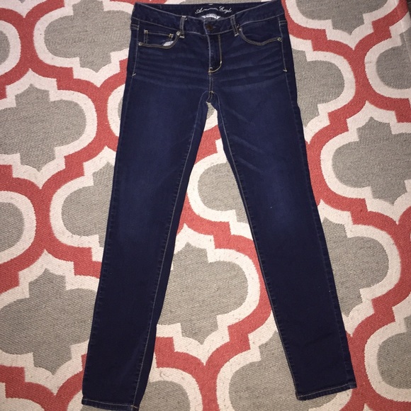 Dark skinny jeans