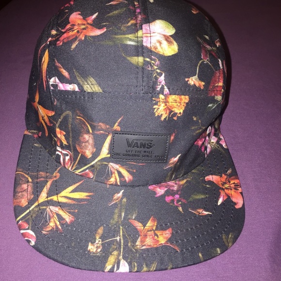 Vans floral 5 panel