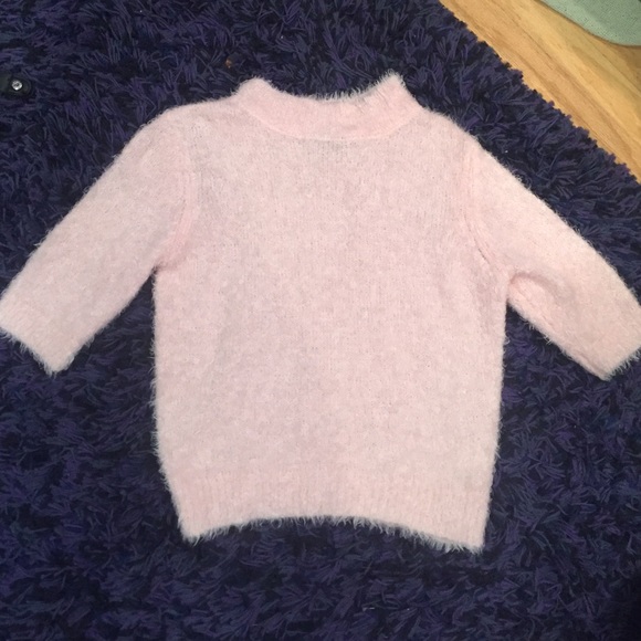 Fuzzy Pink Sweater