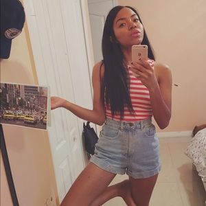 American Apparel High Waisted Shorts