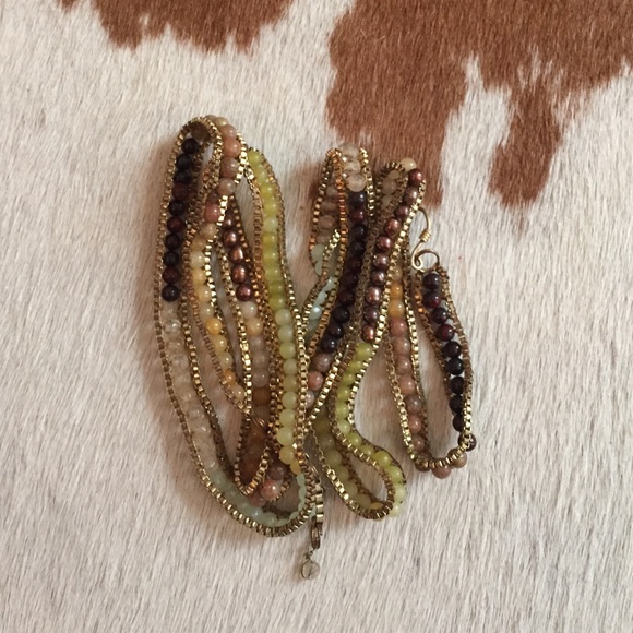 Multicolored Chan Luu wrap bracelet