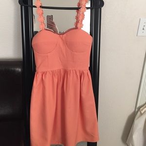 Peach Dress XS