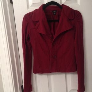 Red blazer