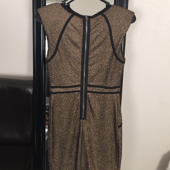 Black/Copper Dress S - Picture 3 of 4