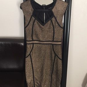 Black/Copper Dress S