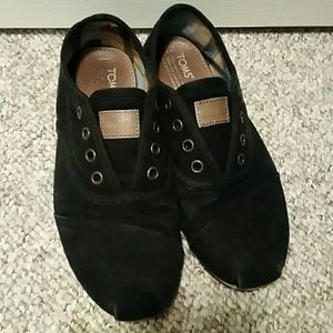 TOMS canvas slip on sneaker, women's 7.