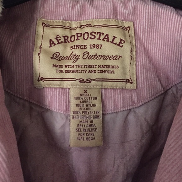 Pink corduroy jacket. - Picture 3 of 4
