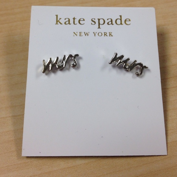 Mrs Kate spade earrings