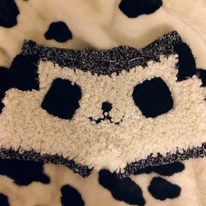 Panda Fuzzy Cozy PJ Shorts