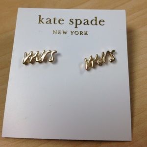 Mrs Kate spade earrings